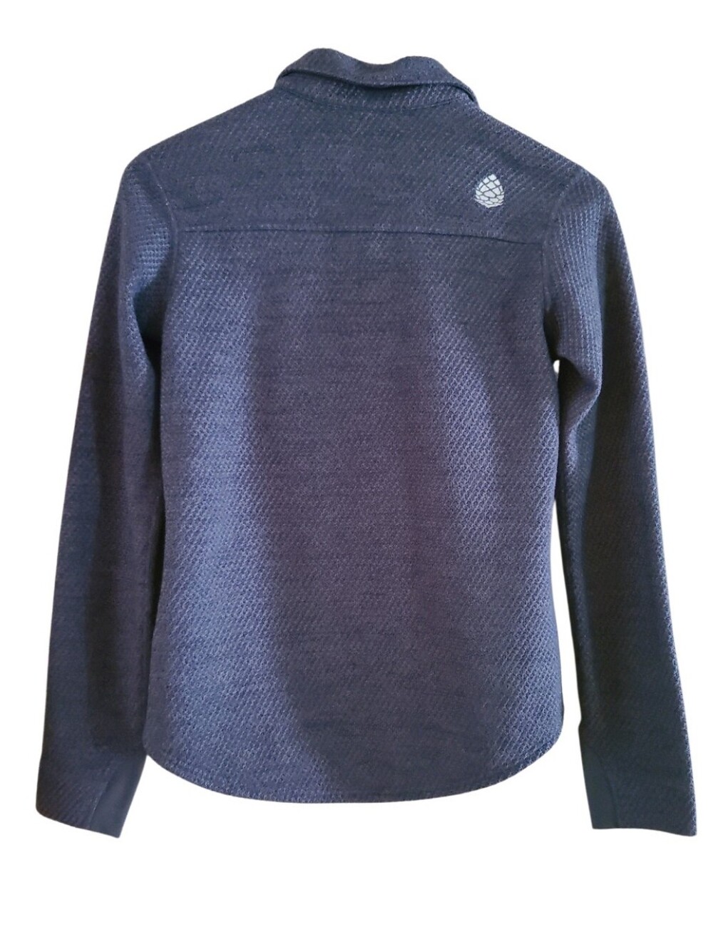 Stio Thermop Fleece Snap Shirt Sweater Dark Navy Blue - Picture 11 of 15